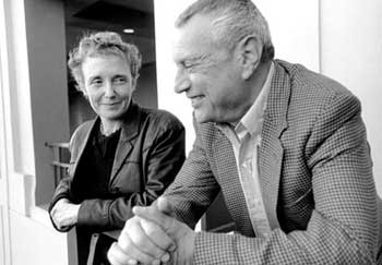 Claire Denis and Michel Subor